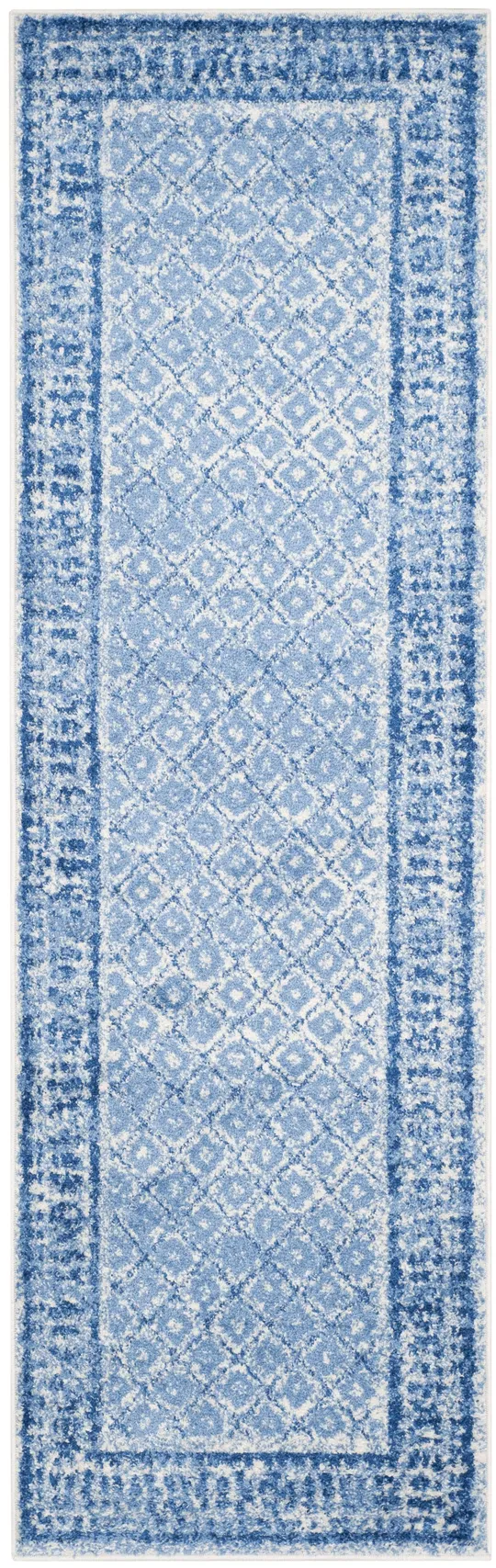 Safavieh Adirondack ADR110D 2&6x22 x 10&0x22 Runner Silver, Blue Area Rug