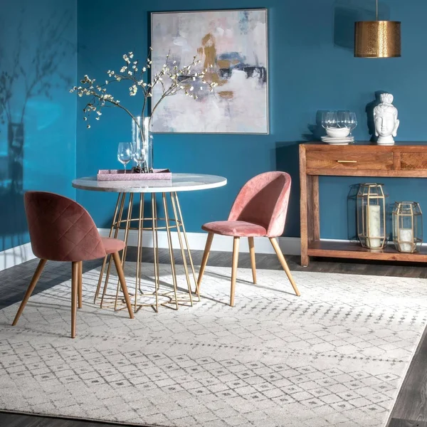 nuLOOM Moroccan Blythe Area Rug - 6& Round, Light Multi