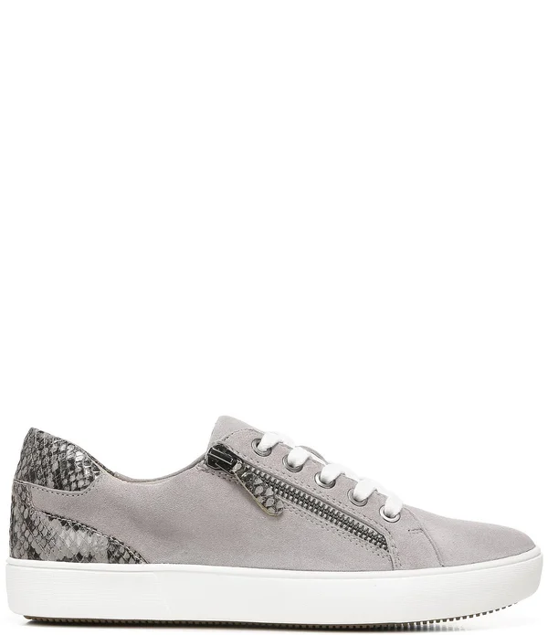 Naturalizer Macayla Sneakers - Pelican Grey Leather