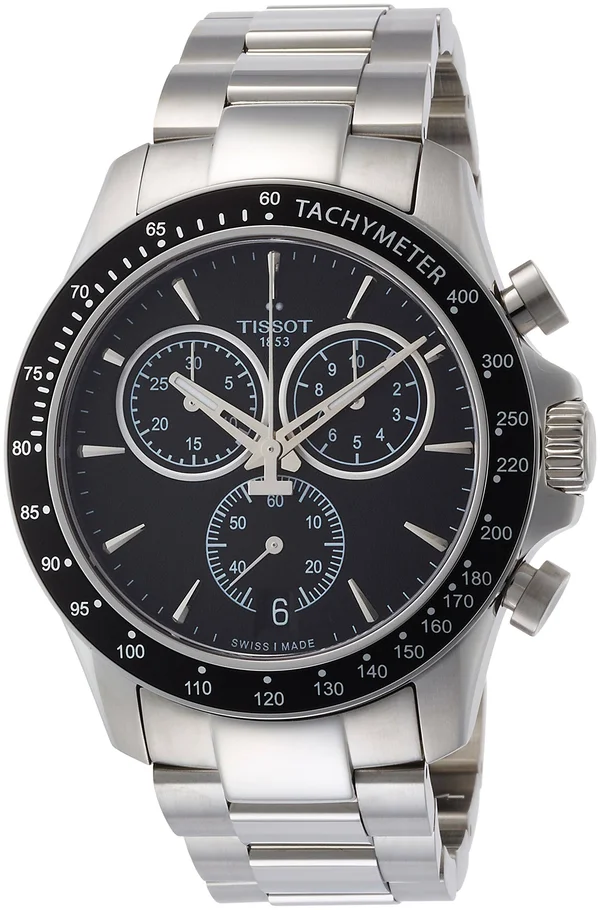 Tissot V8 Quartz Watch Black