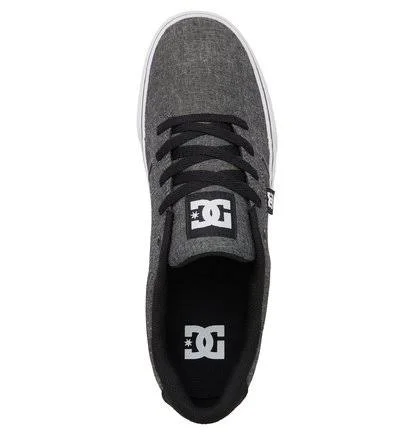 DC Shoes Mens Anvil Shoes - Black Resin, 11