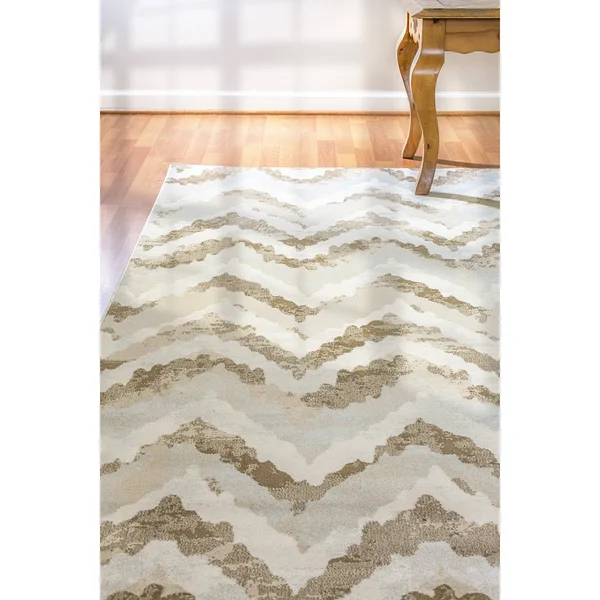 Dynamic Rugs Melody 985018 Rug, 2&2x22 x 7&10x22, Ivory