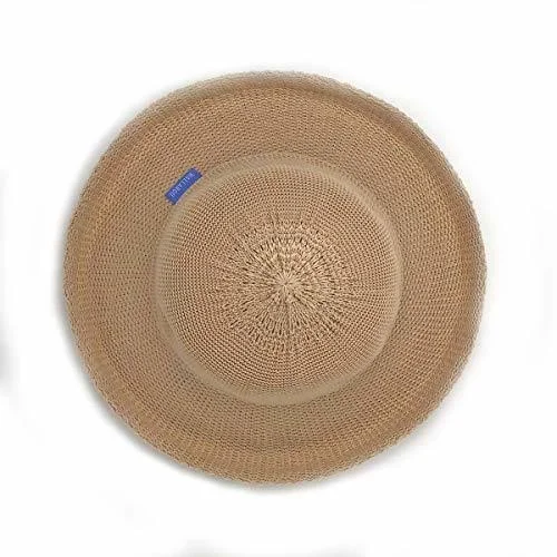 Wallaroo Women's Petite Victoria Sun Hat - Tan - Swimoutlet.com