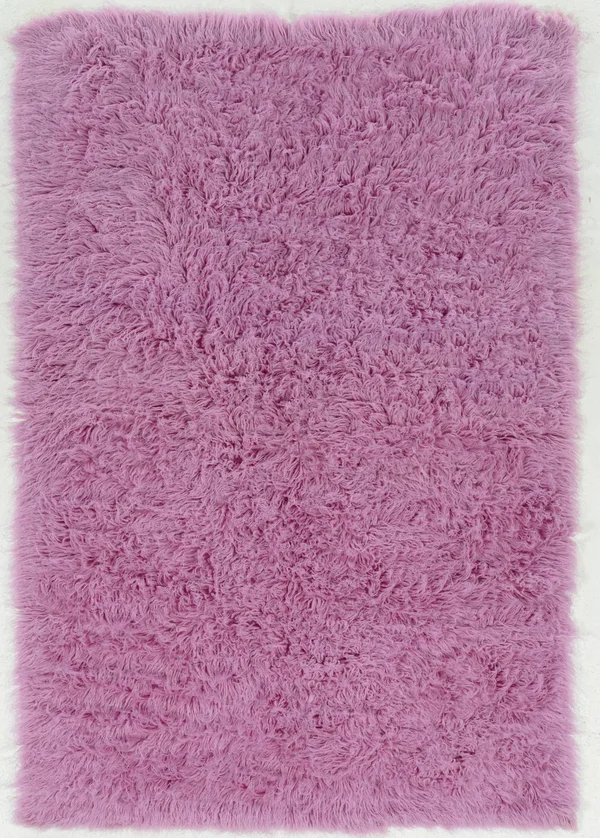 Linon New Flokati 1400 GRAMS/M2 Lilac 5& x 8& Rug