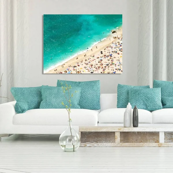 Beach Please XIII Giclee Print Canvas Wall Art - 36 Inches x 48 Inches x 1.5 Inches