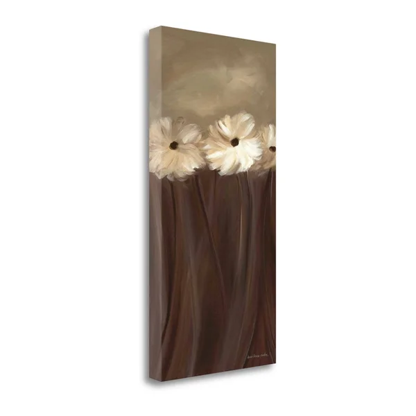 Tangletown Fine Art Daisy Bouquet by Karen Lorena Parker, Giclee Print on Wrap Canvas, 17x22X34x22
