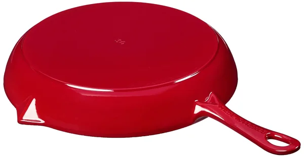 Staub Cast Iron 12x22 Fry Pan - Cherry