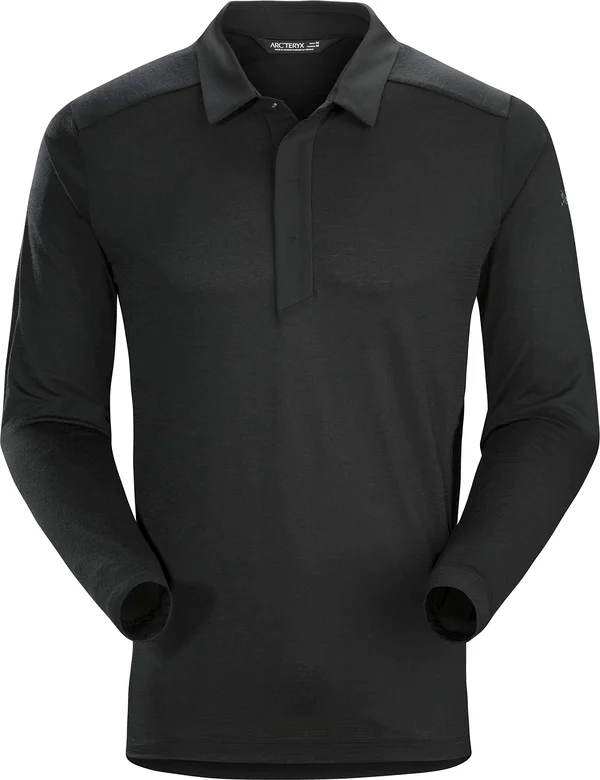 Arc&teryx Men's A2B LS Polo - Black - XL