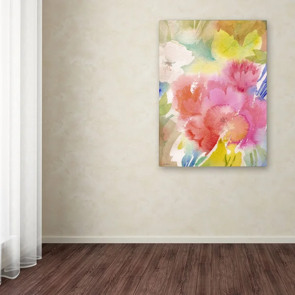 Trademark Global Sheila Golden 'Sonoma Garden' Canvas Art