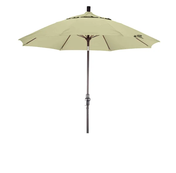 California Umbrella GSCUF908705-48032 9 Foot Fiberglass Market Umbrella Collar Tilt Matte Black/Sunbrella/Spectrum Dove