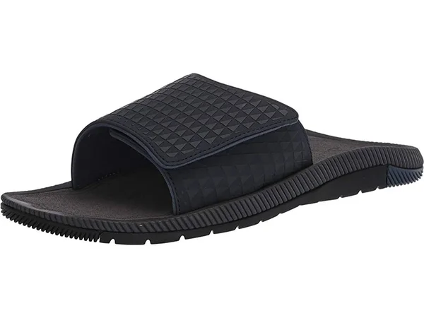 Olukai Halo Olu Men's Slide Sandals Trench Blue - Charcoal - 14