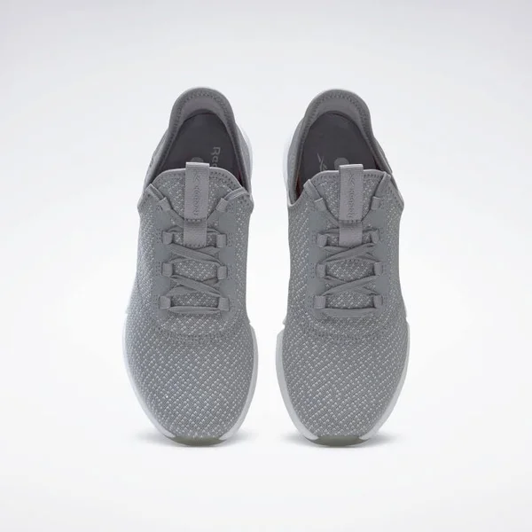 Reebok Women's DailyFit Casual Shoes in Grey/Pure Grey Size 10.5 - Knit