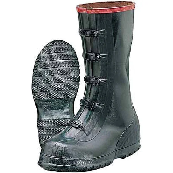 Black 5-Buckle Overboot 8