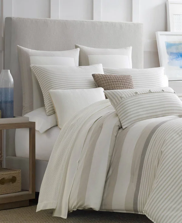 Nautica Saybrook Comforter Set (Twin), Beige