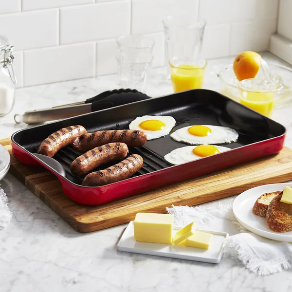 Le Creuset Combi Grill Griddle Exclusive Color: Indigo