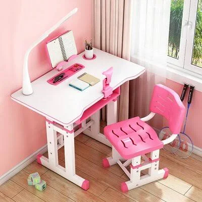 Franko Kids 2 Pieces Table and Chair Set Zoomie Kids Color: Pink - Size: 30x22 H x 30.73x22 W x 22.46x22 D