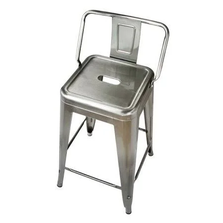 Capucine 24 Bar Stool Williston Forge Color: Gunmetal