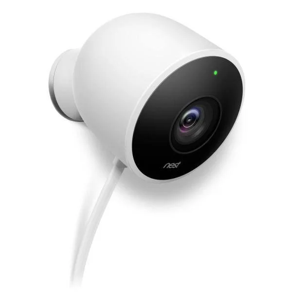 Nest Hello Video Doorbell and Google Nest Cam Outdoor Security Camera