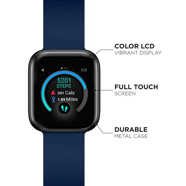 iTouch Air 3 Smart Watch, Size: Large, Blue