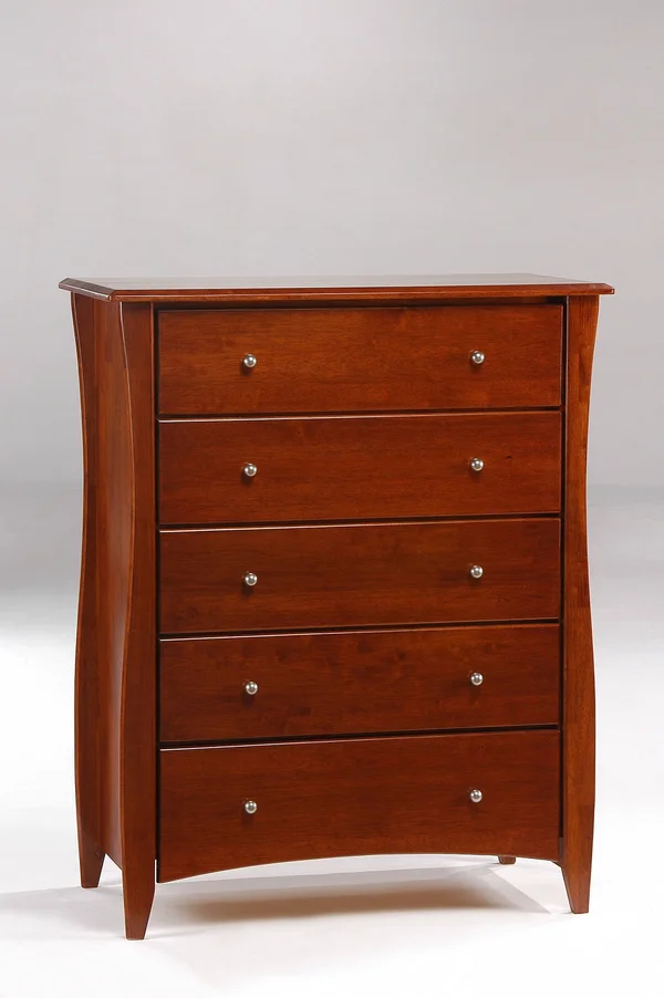Night and Day Clove 5 Drawer Chest - White