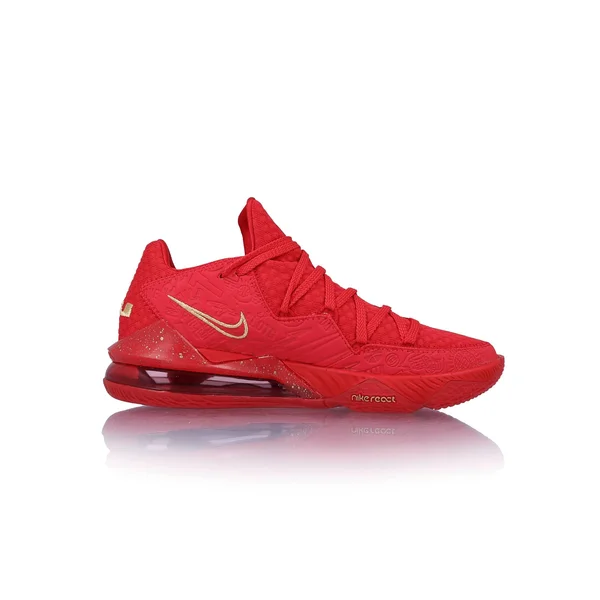 Nike Lebron 17 Low Ph Basketball Shoes in Red - Size: 12.5, CD5008-600