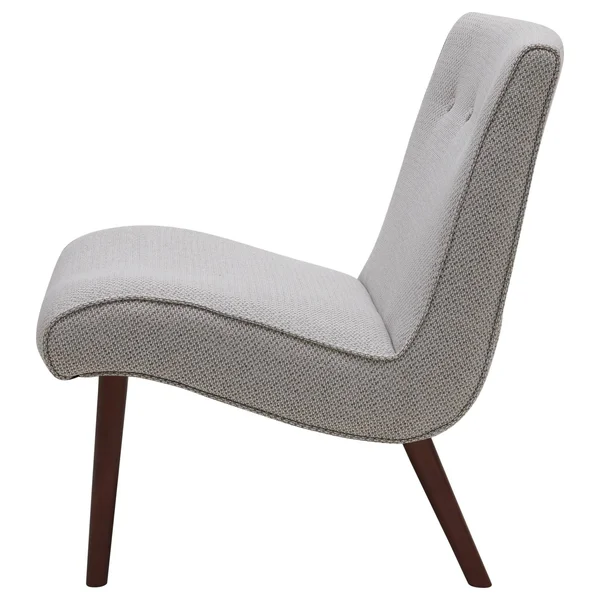 New Pacific Direct Alexis Fabric Chair, Cardiff Gray