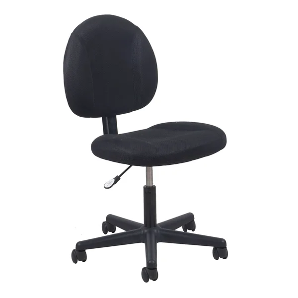 Ofm Basic Upholstered Adjustable Office Chair with Wheels - Black