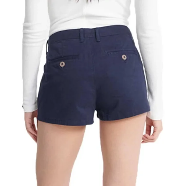 Superdry Chino Hot - Blue - Mini Shorts