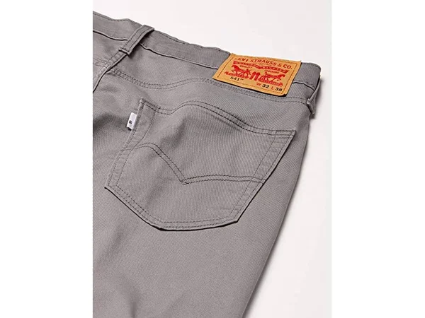 Levi&s Big & Tall Men's 541 Athletic Fit All Season Tech Jeans - Steel Grey AST