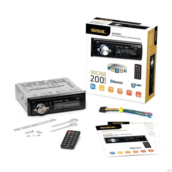 Sound Storm SDC26B Car CD Receiver - 200W