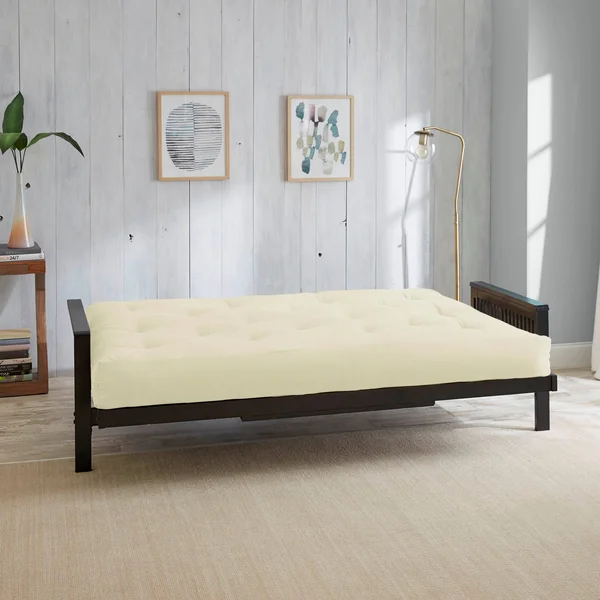 Humble and Haute Gel Pocket Coil Queen Size 10-Inch Futon/ Platform Mattress, Ivory