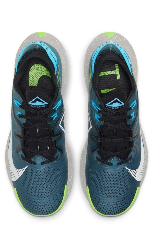 Nike Pegasus Trail 2 Green Men's Trail Running Shoes, Size: 11