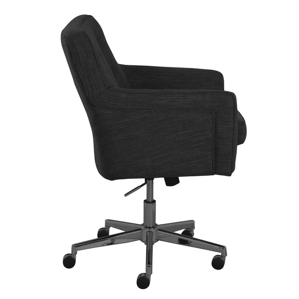 Serta Ashland Home Office Chair, Charcoal Charm