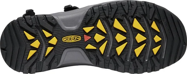 Keen Men's Targhee III Open Toe Sandal - 9.5 - Black - Grey