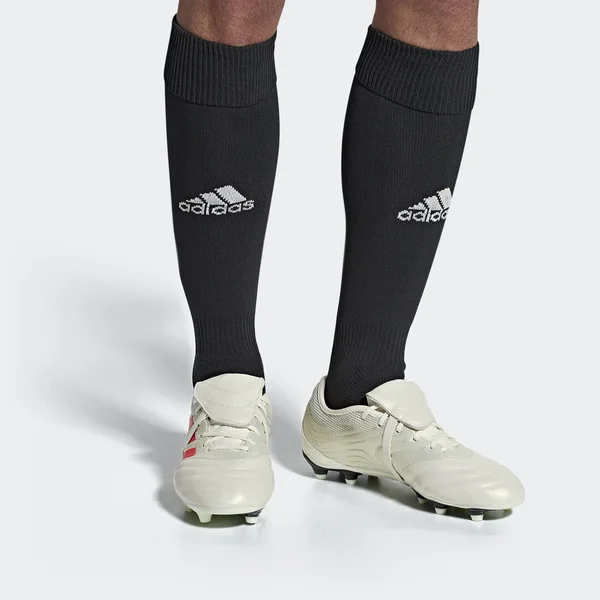 Adidas Men's Copa Gloro 19.2 FG Firm Ground Soccer Cleats (Off White/Solar Red) - 6.5