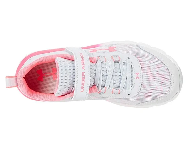 Under Armour Girls Assert 8 Athletic Shoes Grey 2.5 M