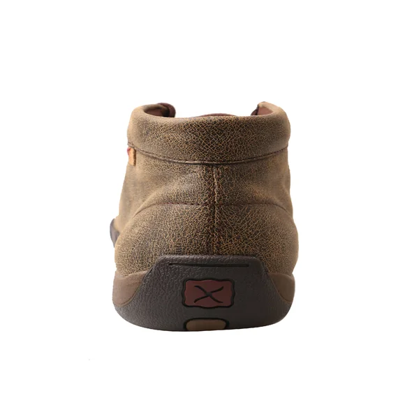 Twisted x Men's MDM0067 Driving Moc - Cayman Print/Brown Leather