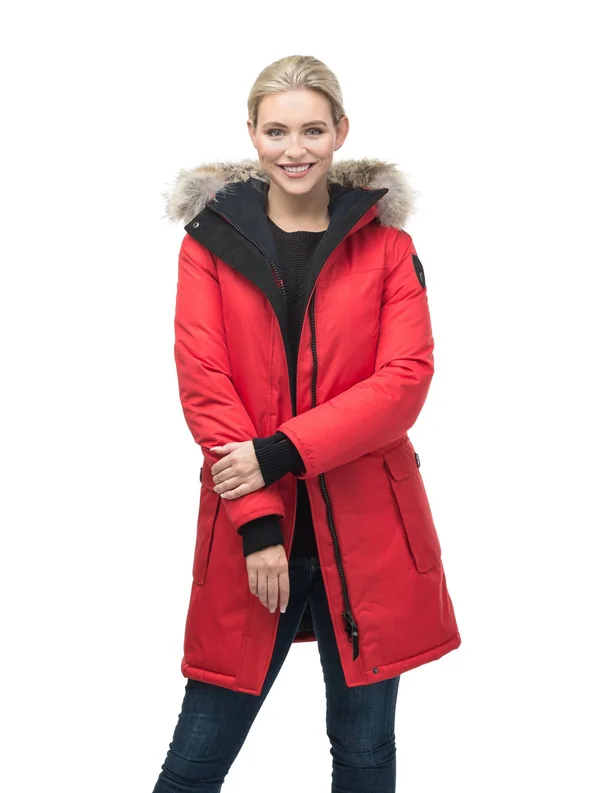 Nobis Abby-Se Parka- Women's CH Red Medium ABBY-SE-ChRed-M