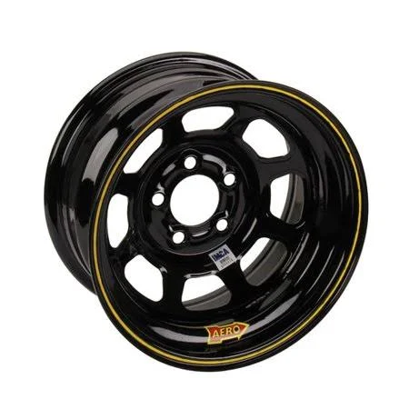 Aero 52 Series 15 x 8 IMCA Certified Wheel - 5 x 4.75, Silver