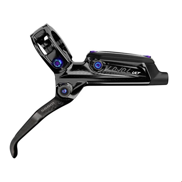 SRAM Level Ultimate Disc Brake Black/Rainbow - Rear, 2000mm