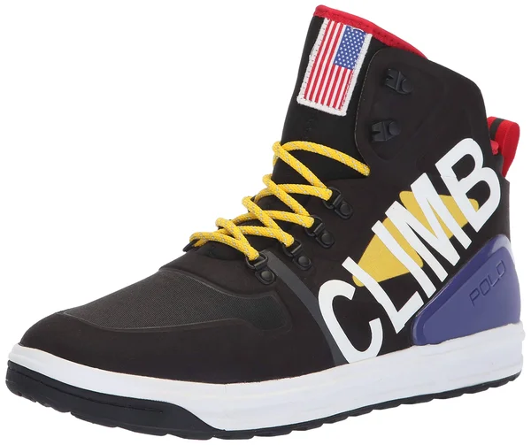 Polo Ralph Lauren Downhill Skier Men's Alpine 200 Hikers - Black Multi