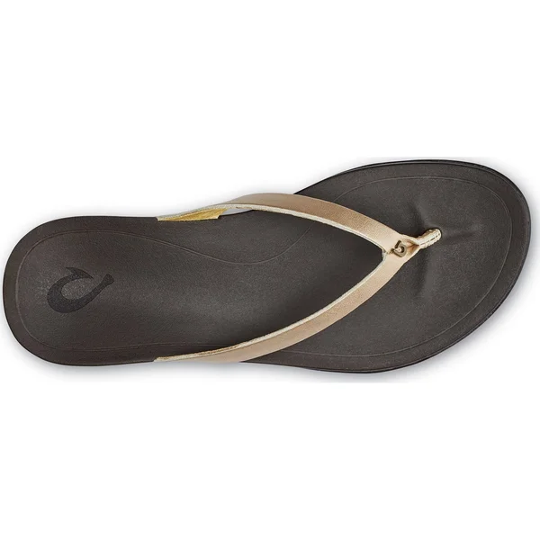 Olukai Ho&opio Leather Black/Black, Black/Black, 6