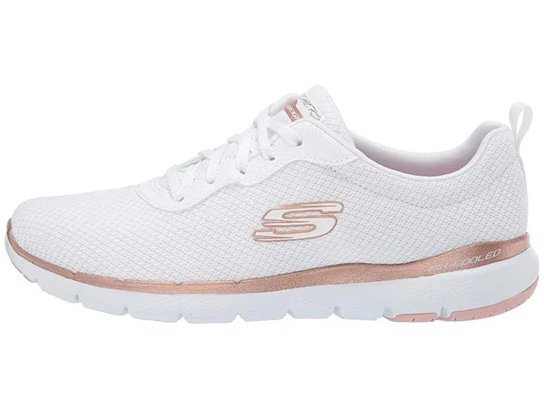 Skechers Women's Flex Appeal 3.0 First Insight Sneaker - White - 8