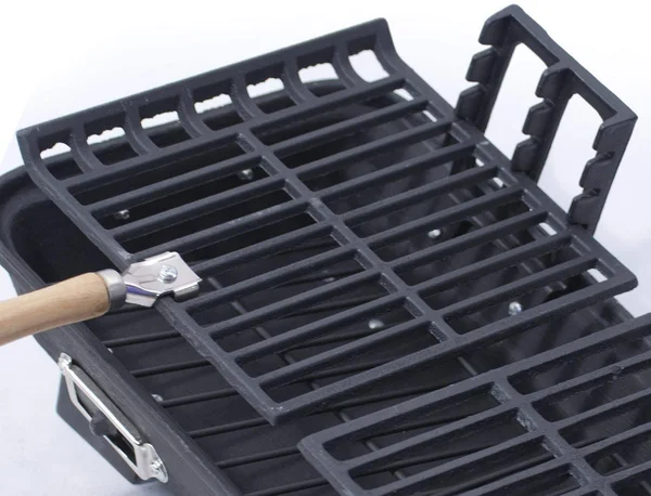 Marsh Allen 30052AMZ Kay Home Product&s Cast Iron Hibachi Charcoal Grill - 10 by 18-inch
