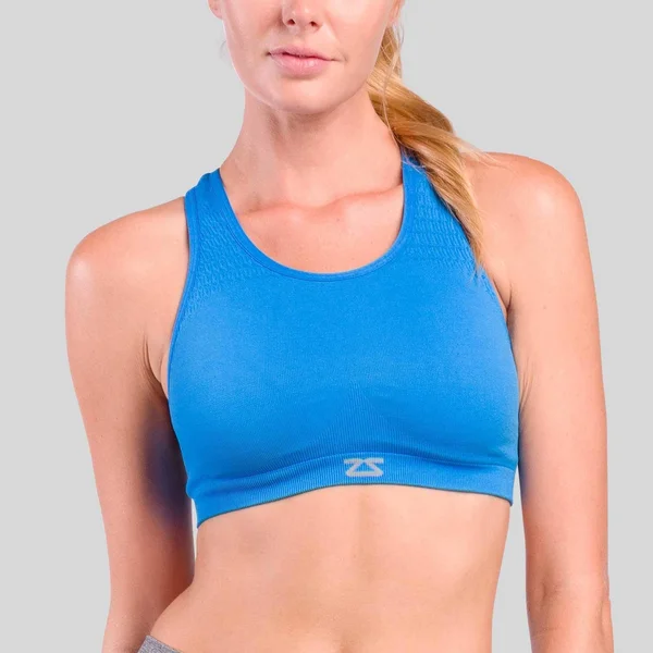 Zensah Seamless Sports BRA-BLUE-M/L