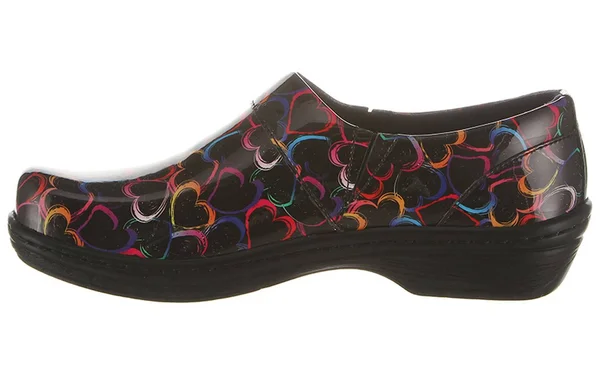Klogs Women's Mission, Size: 11, Hearts Patent Leather