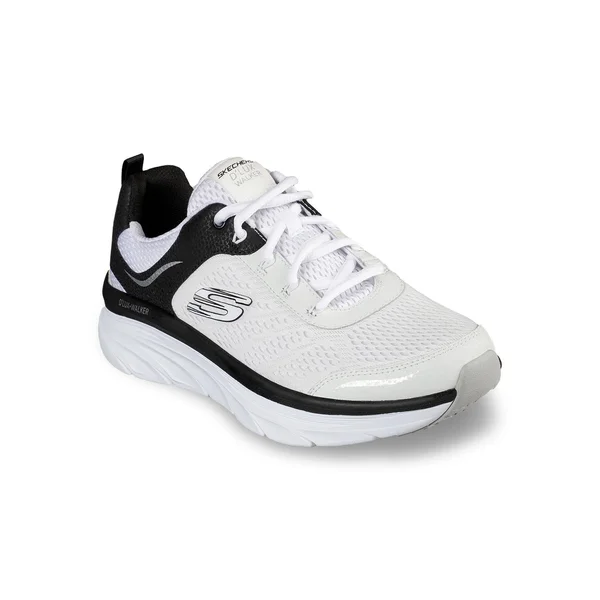 Men's Skechers Relaxed Fit D&Lux Walker Sneaker White/Black 10 EW