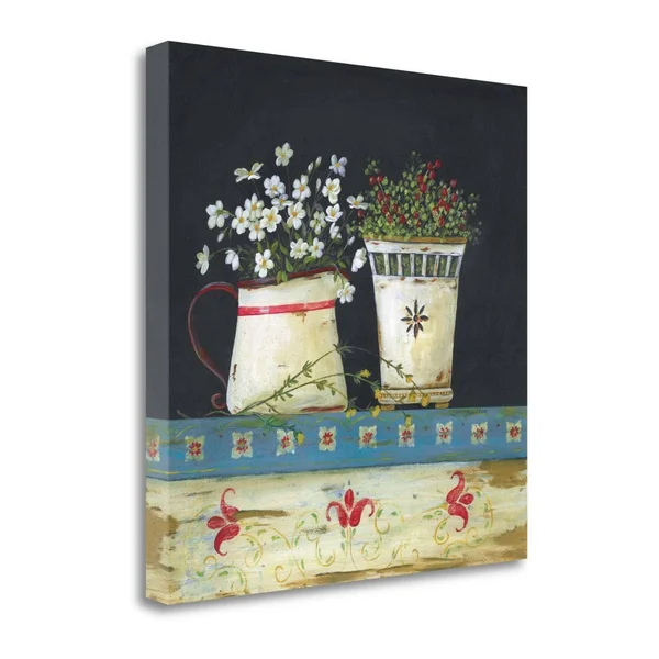 20x22 x 20x22 Country Floral by Jo Moulton Fine Art Giclee Print