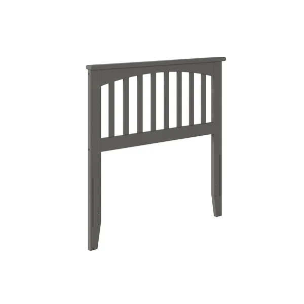 Atlantic Furniture Mission Slat Headboard - Gray, Twin