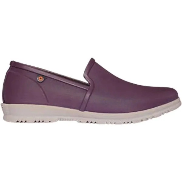 Bogs Women's Sweet Pea Slip on - 8 - Plum